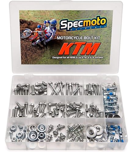 ※nktmページ※ Amazon.com: Specmoto Two-Stroke Specific Bolt Kit. Fits: KTM